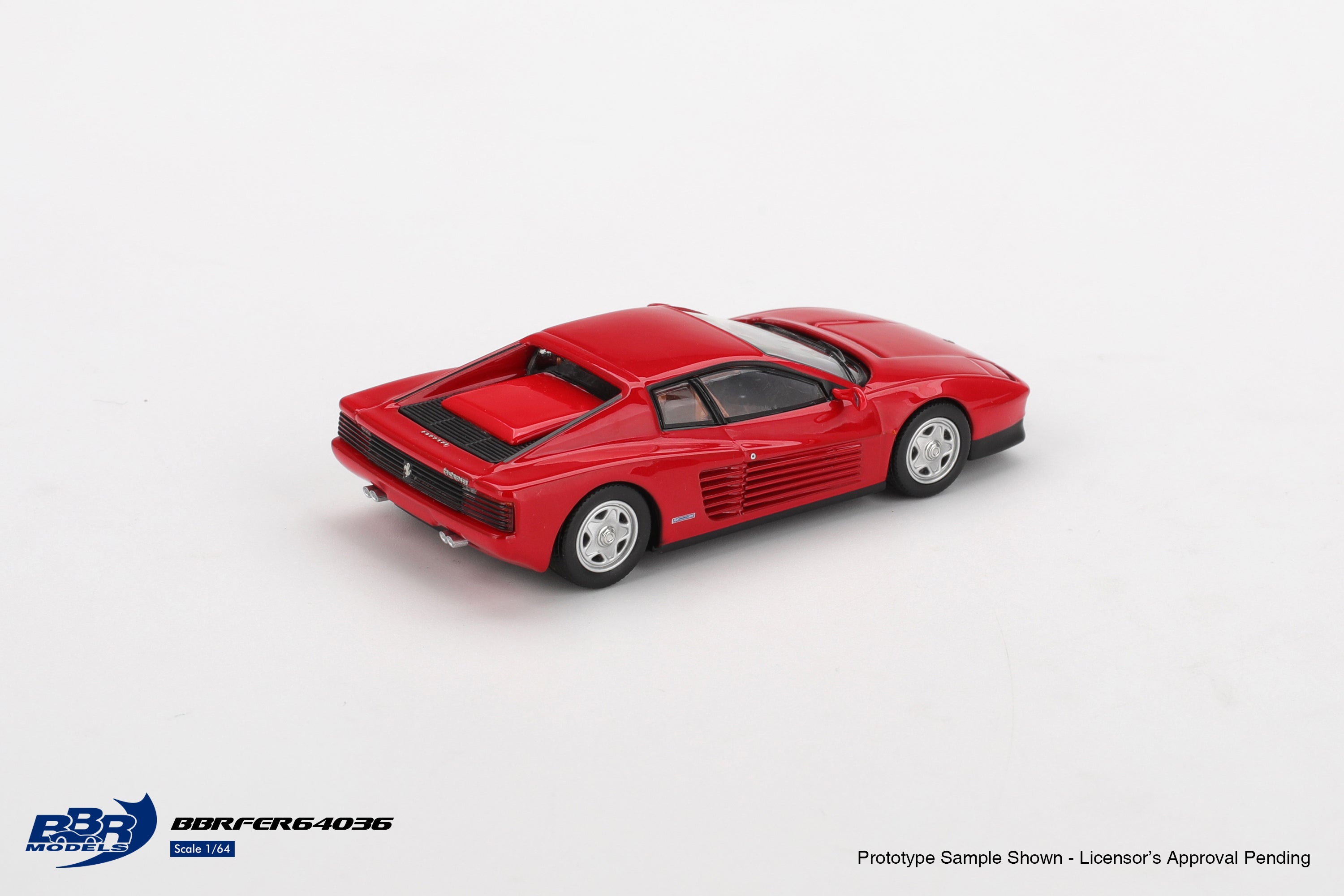 [Précommande] BBRFER64036 - 1987 Ferrari Testarossa Rosso Corsa