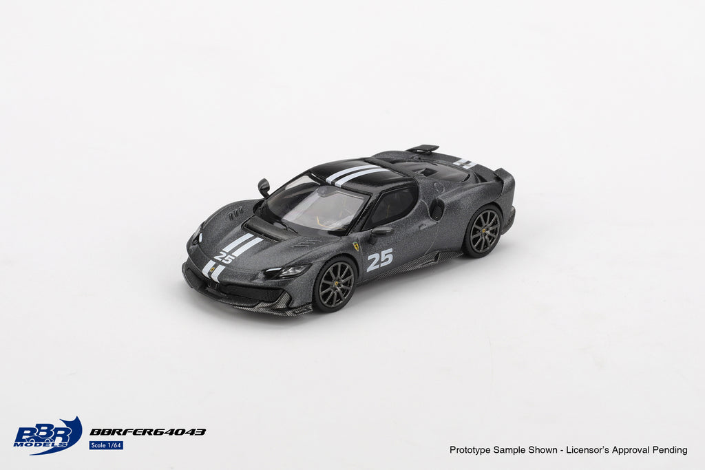 [Précommande] BBRFER64043 - Ferrari 296 Speciale Grigio Silverstone Opaco