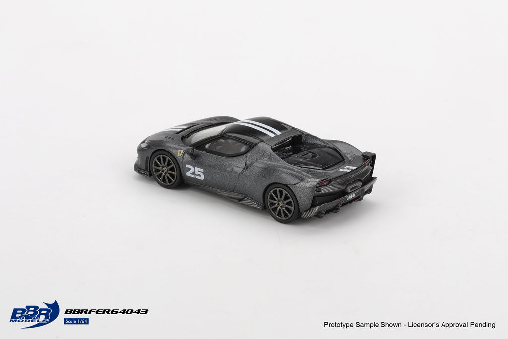 [Précommande] BBRFER64043 - Ferrari 296 Speciale Grigio Silverstone Opaco