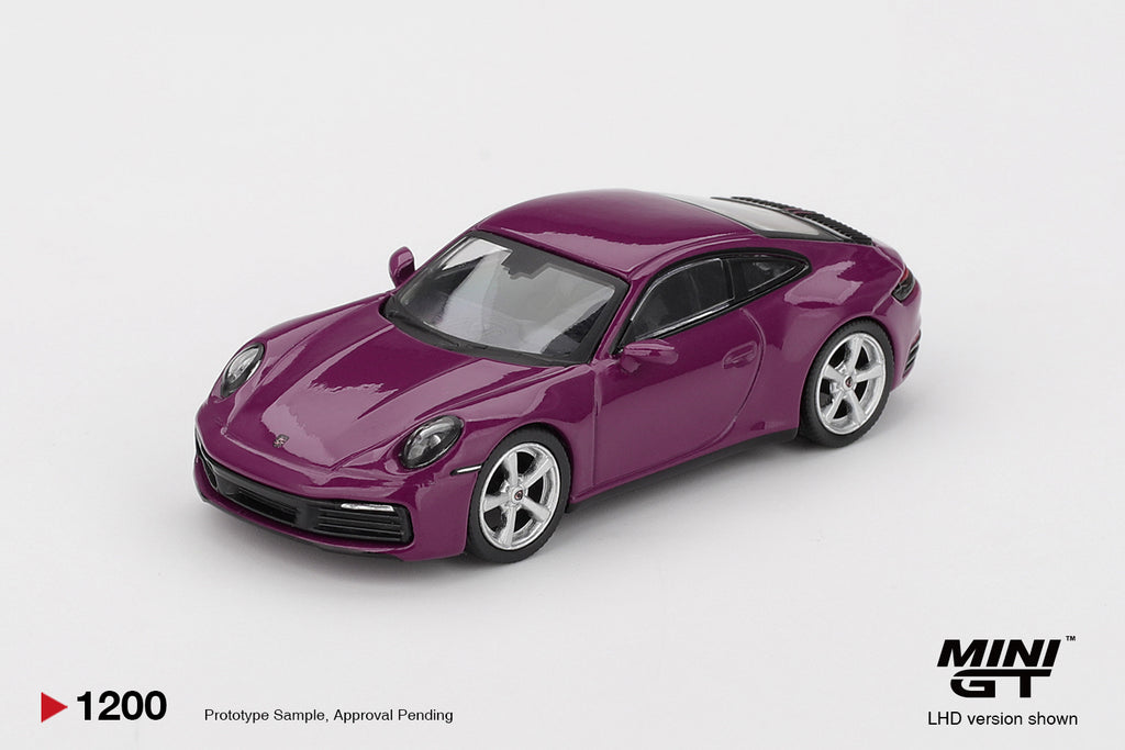 [Précommande] MGTS0021 - Porsche 911 (992) Rubystone red 4 cars set