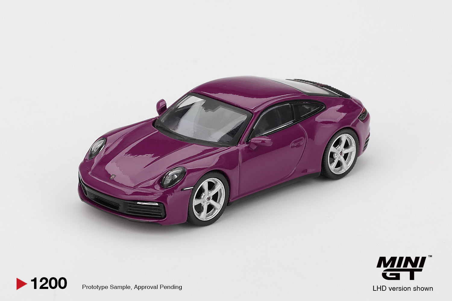 [Précommande] MGTS0021 - Porsche 911 (992) Rubystone red 4 cars set