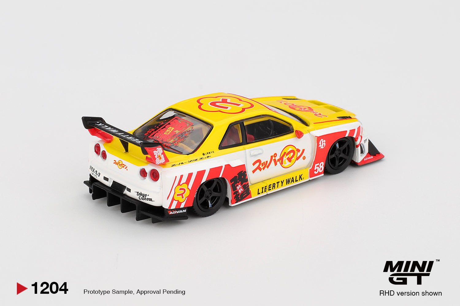 [Précommande] MGT01204 - Nissan GTR (R34) LB-Super Silhouette Skyline
