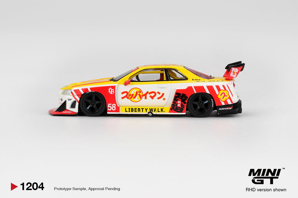 [Précommande] MGT01204 - Nissan GTR (R34) LB-Super Silhouette Skyline