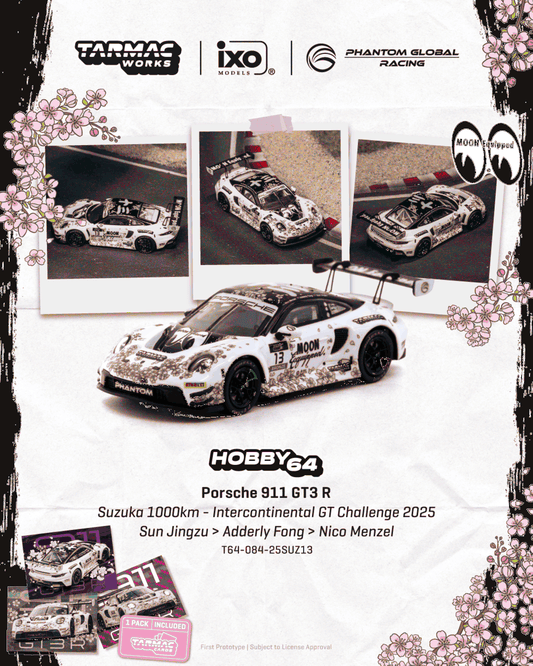 [Précommande] T64-084 - Porsche 911 GT3 R #13 Suzuka 1000km 2025